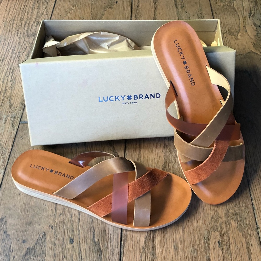 Lucky Brand Women Hallisa Slide Sandal